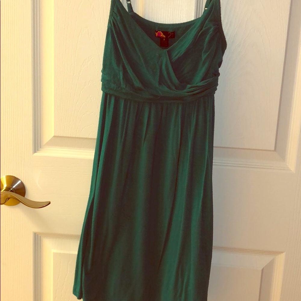 Turquoise forever 21 dress